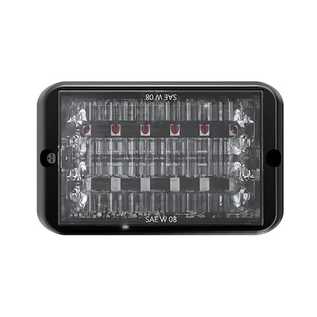 Bold 12 LED Grille Light Head - Red